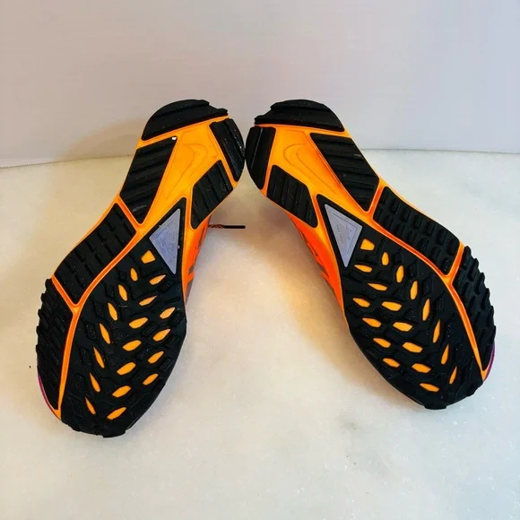 Nike React Pegasus Trail Purple and Orange Athletic Shoes Sz 6.5 - Picture 7 of 9